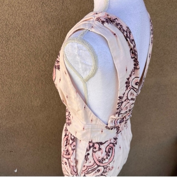 Free People Setting Sun V-neck Jumpsuit Size XS - Picture 6 of 11